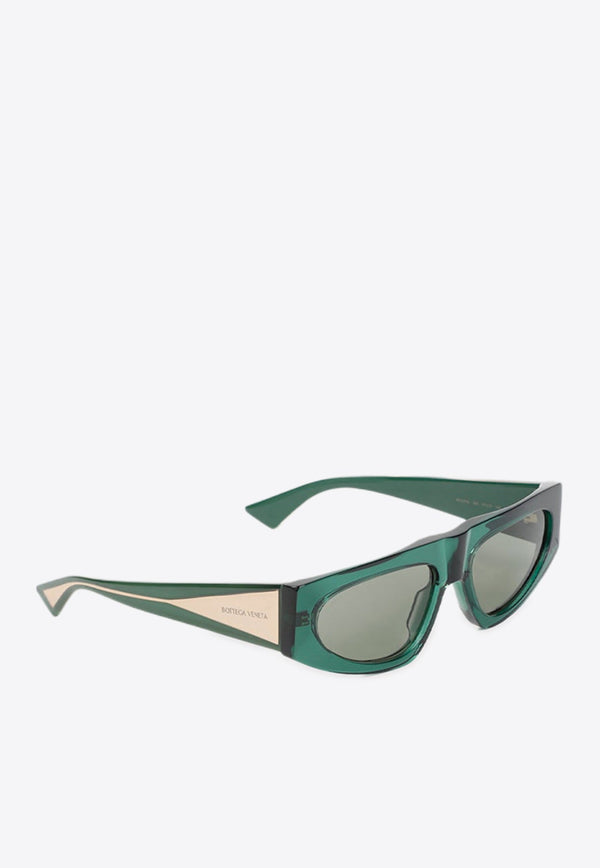 Geometric Acetate Sunglasses