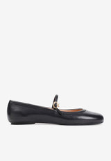 Carla Ballet Flats in Nappa Leather