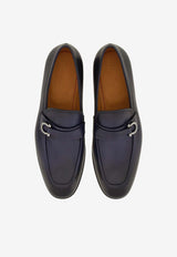 Florio Gancini Leather Loafers