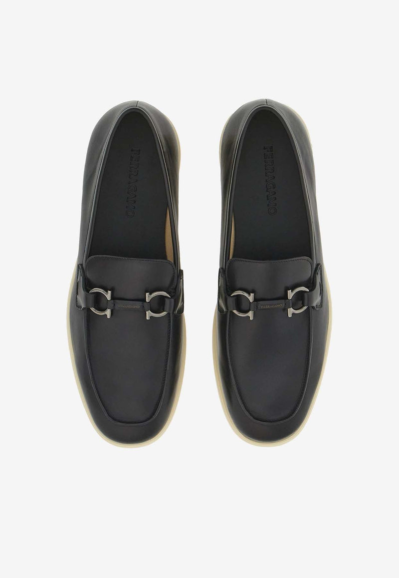 Cosimo Gancini Leather Loafers