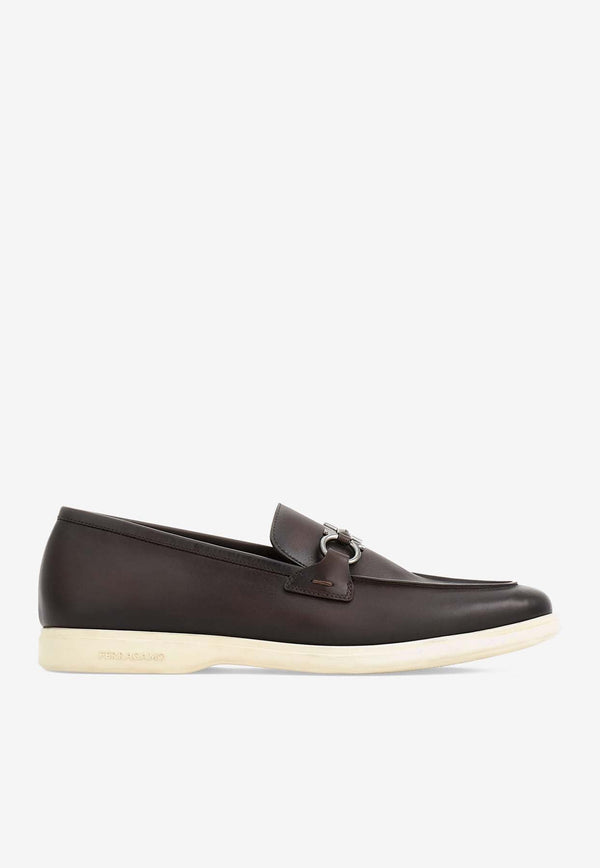 Cosimo Gancini Leather Loafers