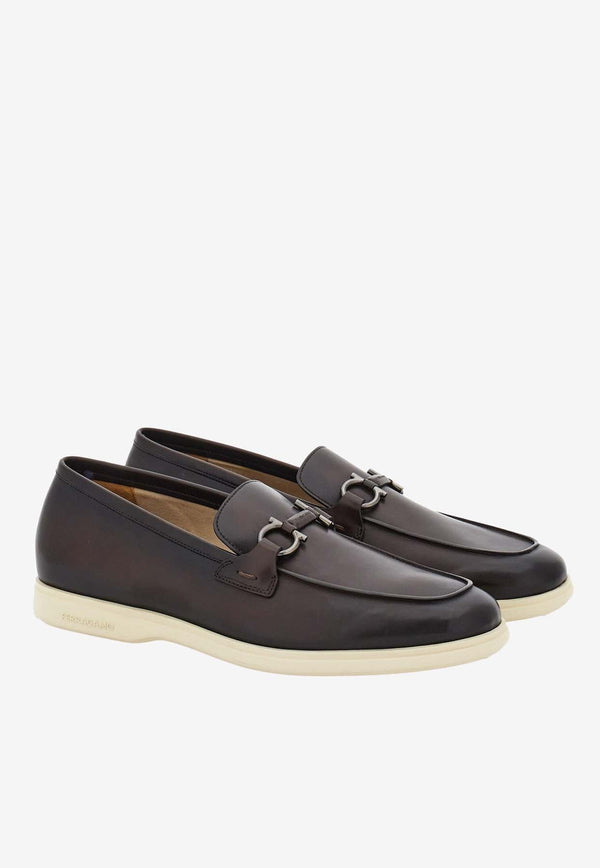 Cosimo Gancini Leather Loafers