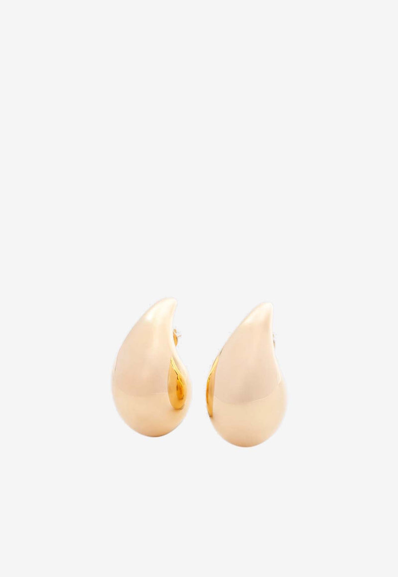 Large Drop-Shaped Earrings