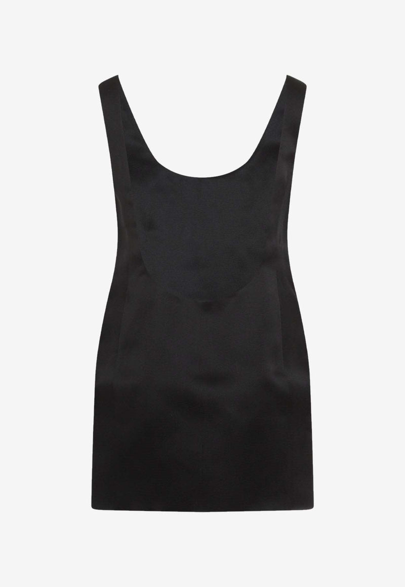 Pranta Sleeveless Mini Dress