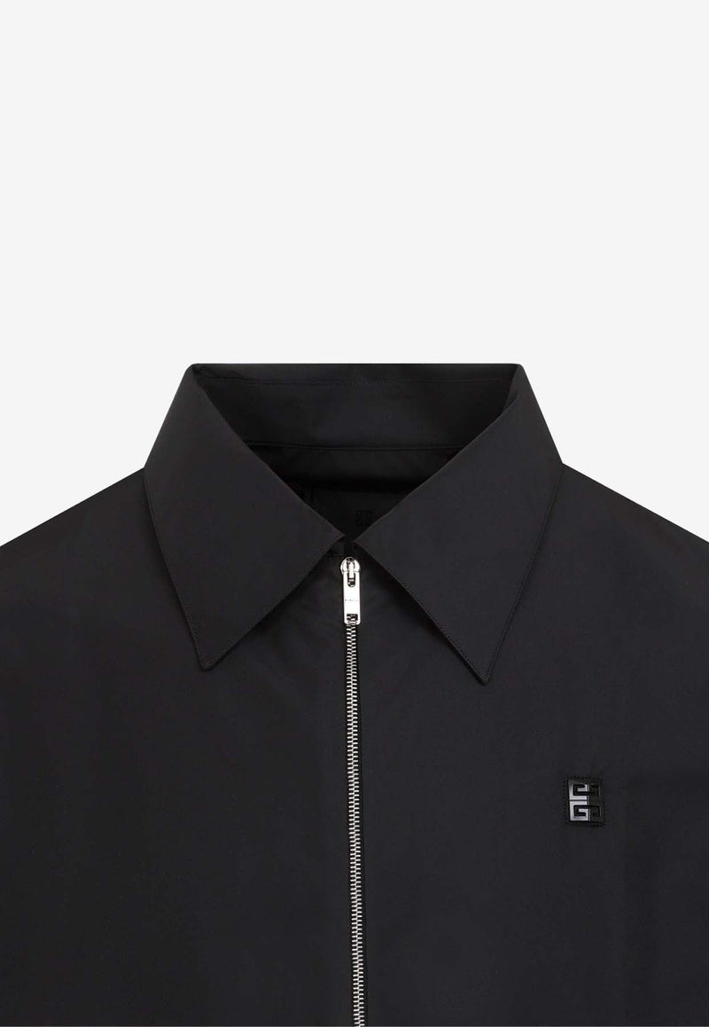 4G Logo Zipped Shirt