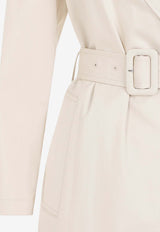 Trench Coat with Waist Belt