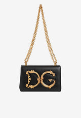 DG Girls Leather Shoulder Bag