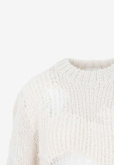 Distressed Knit Sweater