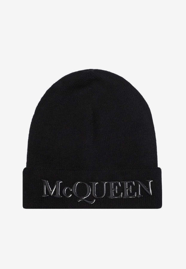 Logo-Embroidered Cashmere Beanie