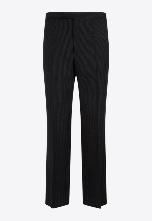 Baird Straight-Leg Striped Pants