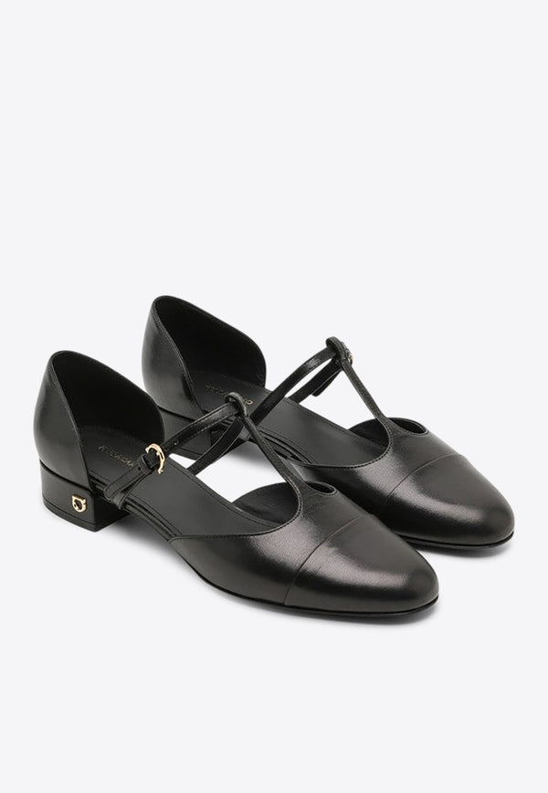 Linette T-strap Ballet Flats