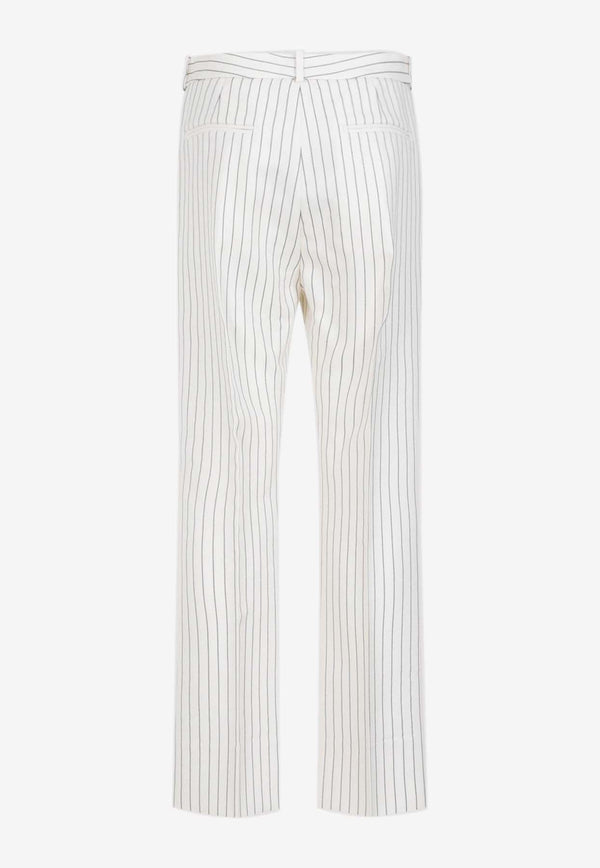 Striped Tailored Pants