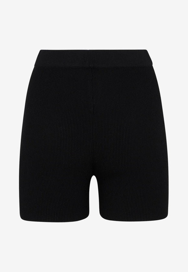 Logo Charm Knit Shorts