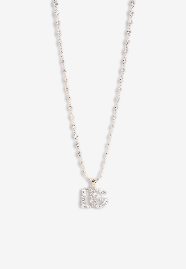 DG Logo Pearl Necklace