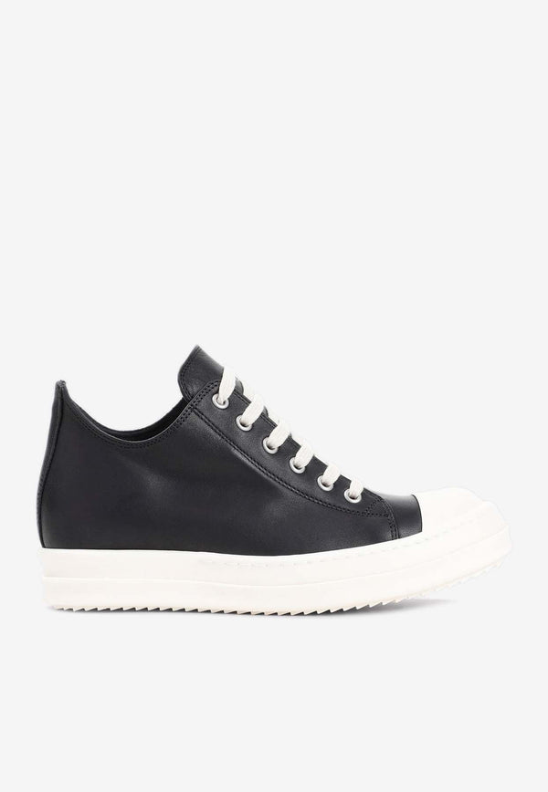 Low-Top Leather Sneakers