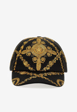 Baroque Print Baseball Cap