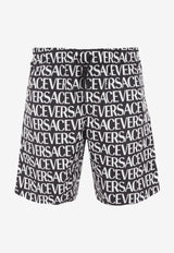 All-Over Logo Bermuda Shorts