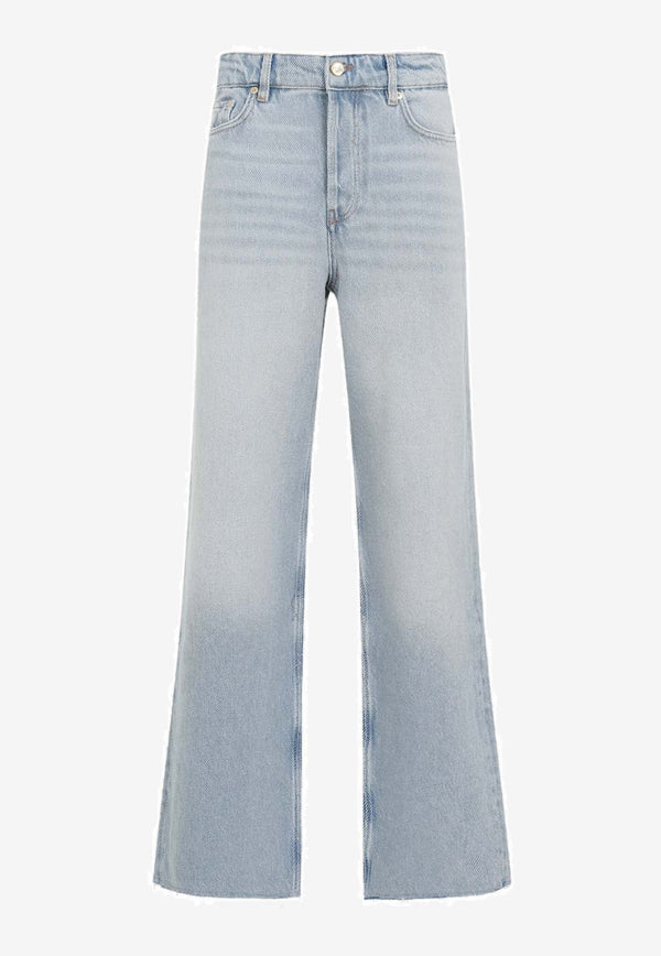 Izey Overdyed Straight-Leg Jeans