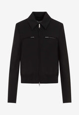 Plava Wool Bomber Jacket