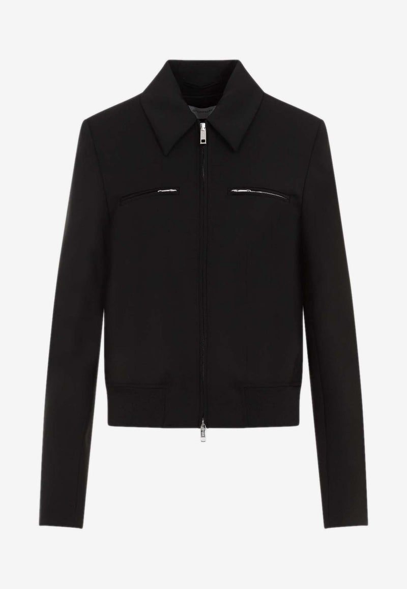 Plava Wool Bomber Jacket