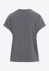 V-neck Short-Sleeved T-shirt