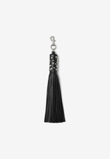 Studded Fringed Keychain