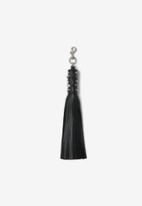 Studded Fringed Keychain