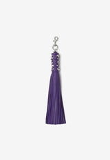 Studded Fringed Keychain