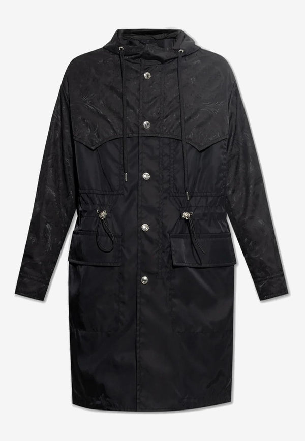 Barocco Jacquard Nylon Parka