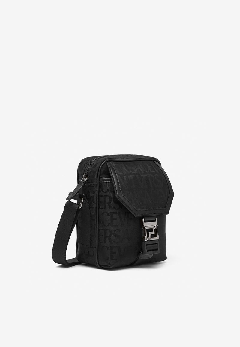 All-over Logo Jacquard Messenger Bag