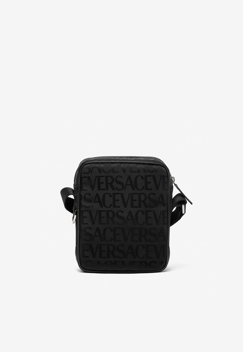 All-over Logo Jacquard Messenger Bag