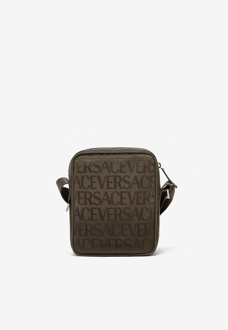 All-over Logo Jacquard Messenger Bag