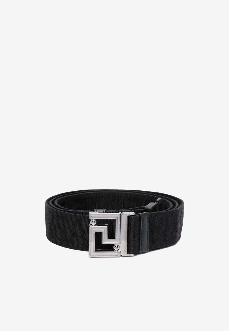 Reversible Logo Jacquard Belt