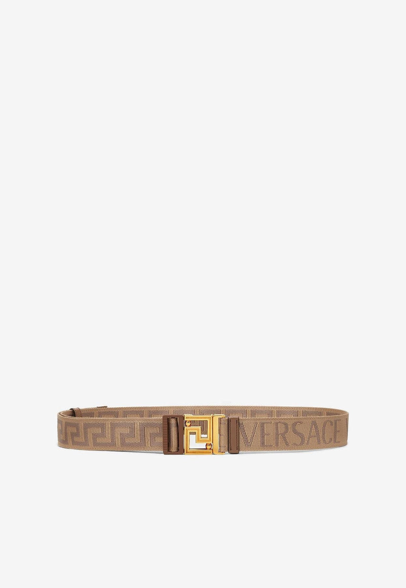 Reversible Logo Jacquard Belt