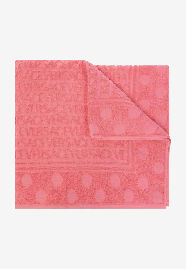 All-over Polka Dot Bath Towel