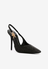 Medusa '95 110 Crystal Slingback Pumps