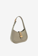 Small Greca Goddess Hobo Bag in Calf Leather