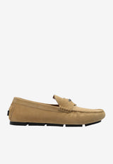 Medusa Biggie Suede Loafers