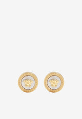 Medusa Icon Stud Earrings