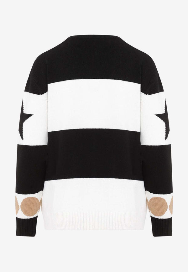 Dirce Striped Wool Sweater