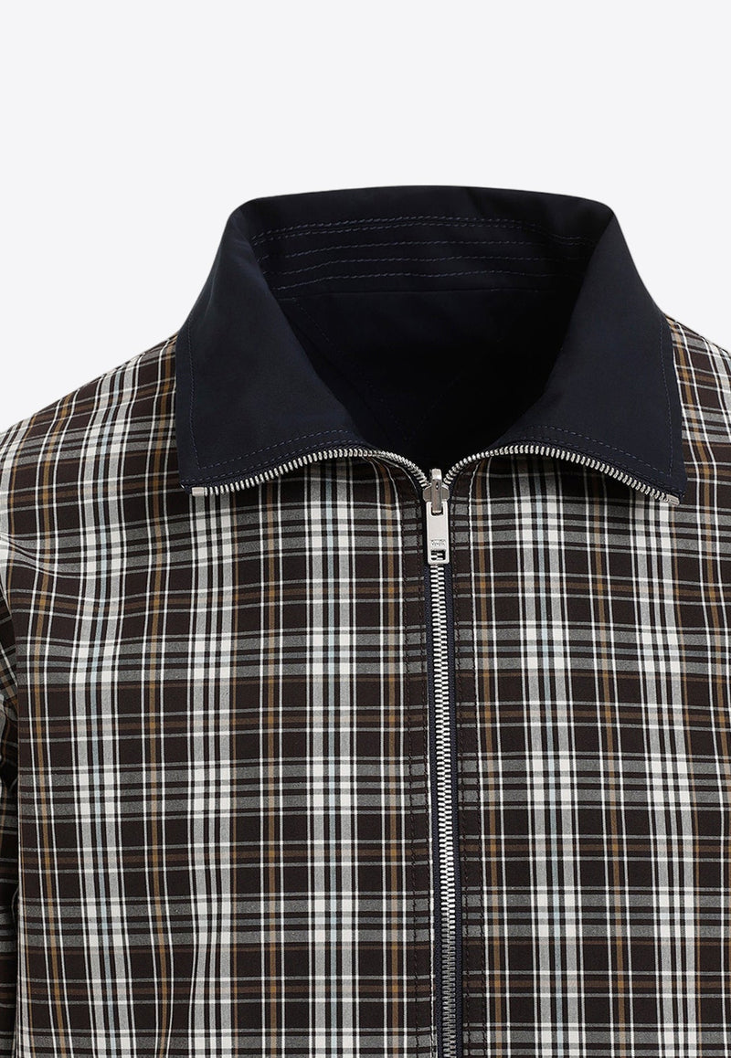 Checked Reversible Jacket