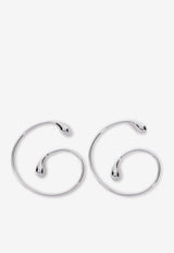 Pistil Mega Hoop Earrings