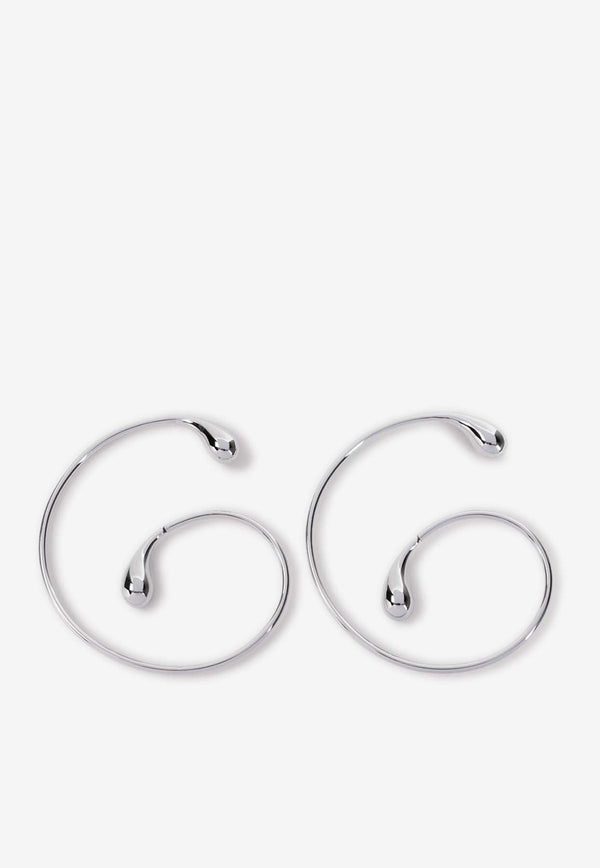 Pistil Mega Hoop Earrings