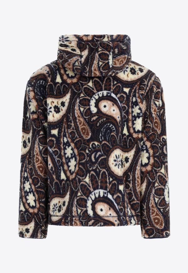 La Polaire Paisley Shearling Jacket