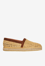 Woven Raffia Espadrilles