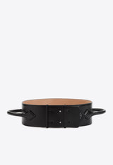 Teckel Handle Leather Belt