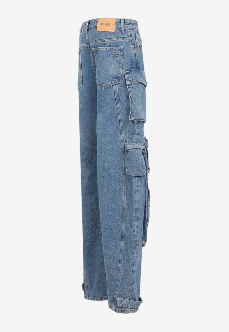 Fern Straight-Leg Cargo Jeans