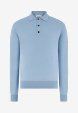 Long-Sleeved Polo T-shirt