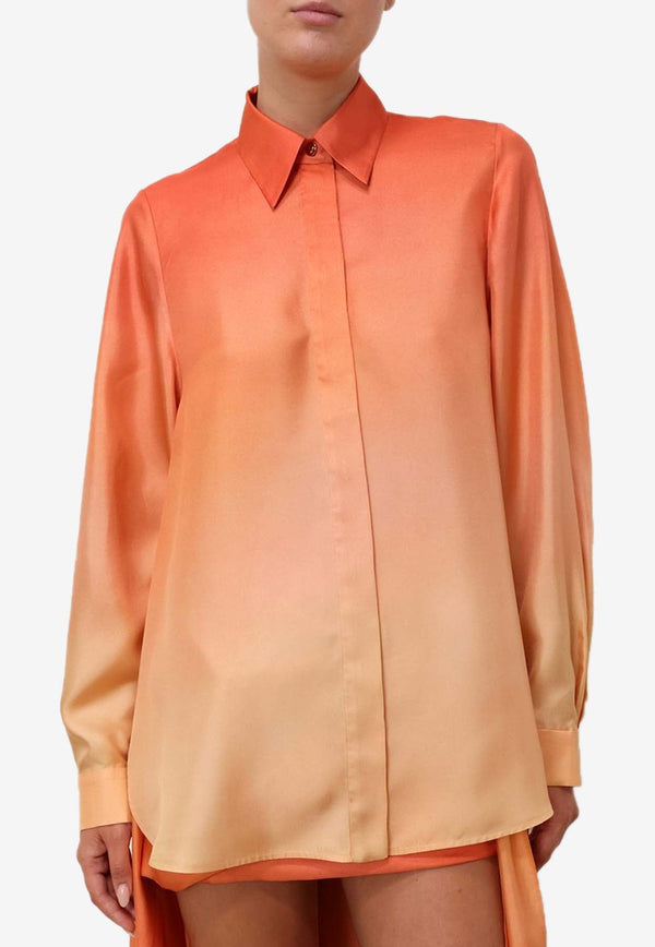 Tranquillity Scarf Long-Sleeved Shirt