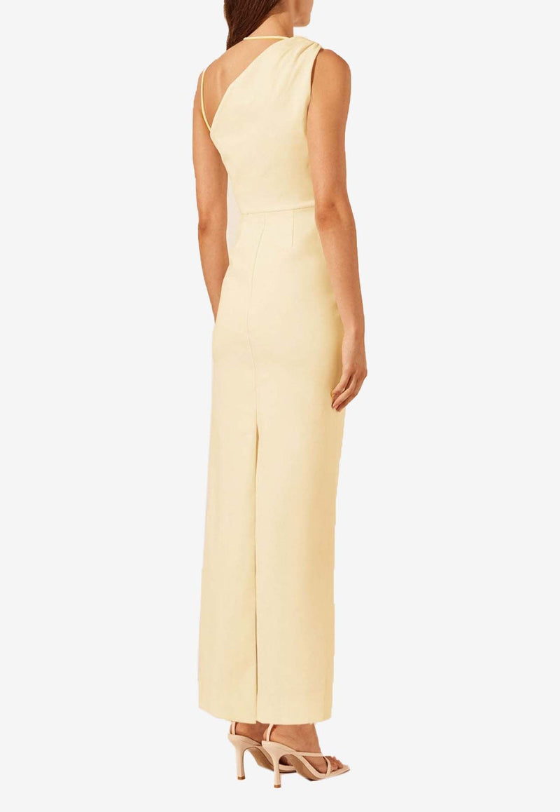 Lani One-Shoulder Gathered Maxi Dress